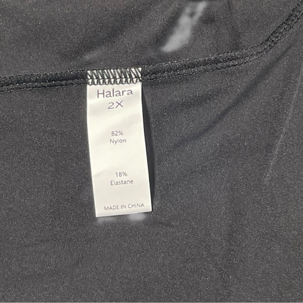 NWT Halara deep V neck  racer back  romper dress with  short sz 2X - Picture 9 of 12